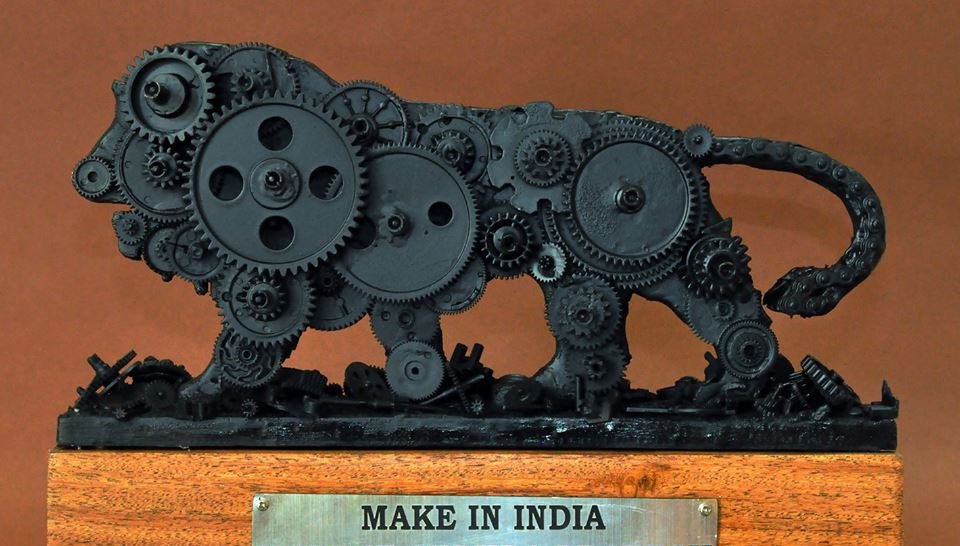 SaiSaripalli1's tweet photo. "MAKE IN INDIA" sculpture by Sai Saripalli
@makeinindia @_makeinindia @MakeinIndia_ @WallStreet4Modi @IndiaUpdatePage @MakeInIndia15 @makeini35834264 @PMOIndia @narendramodi @Narendramodi_PM @NamoApp @NamoINDIAPM @NarendraModi1FC @narendramodiTl @NarendramodiK https://t.co/bW2lSxSCvC