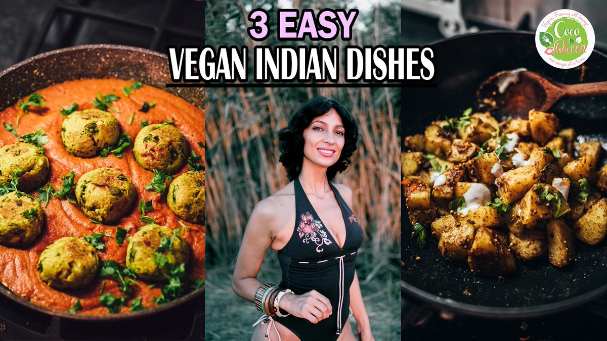 irenecocoqueen's tweet photo. 3 Vegan Indian Dishes: https://t.co/1FAXfKQNCD … @TheVeganBanana @worldofvegan @VeganDaydream @VeganToTheBone @TheVeganSociety #RecipeOfTheDay #veganhour #indianrecipe https://t.co/vlBG7Gx4Qt