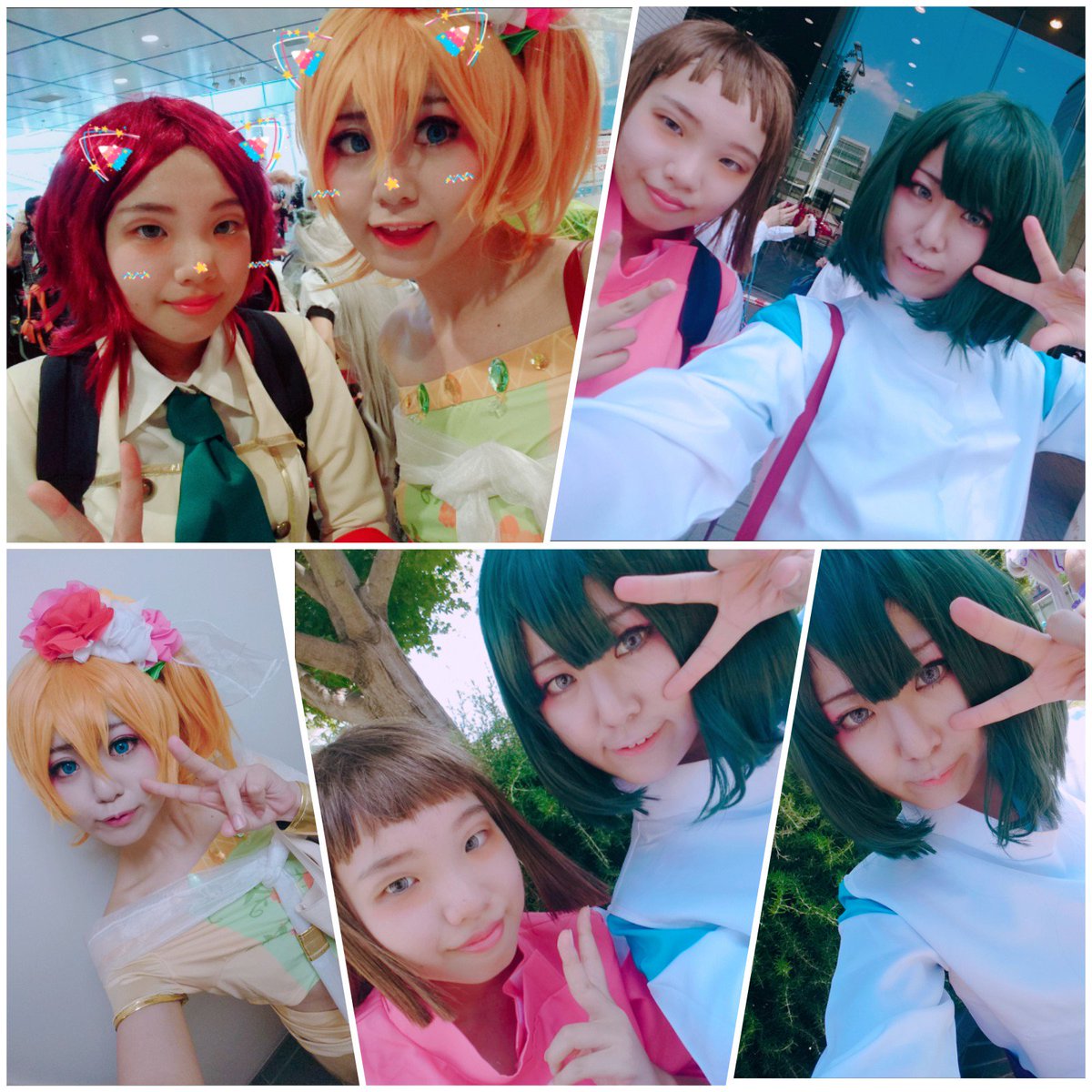 REN20102006's tweet photo. コスサミお疲れ様でした！
今日お会い出来たフォロワーさんありがとうございました♡♡
お会い出来なかった方！ぜひ次こそお会いしましょう( ´艸｀)

念願のハク様も最近はまってるホノカチャァァァンも楽しかったです(｡•ㅅ•｡)♡

#コスサミ2018 https://t.co/f9KAY6sPQh