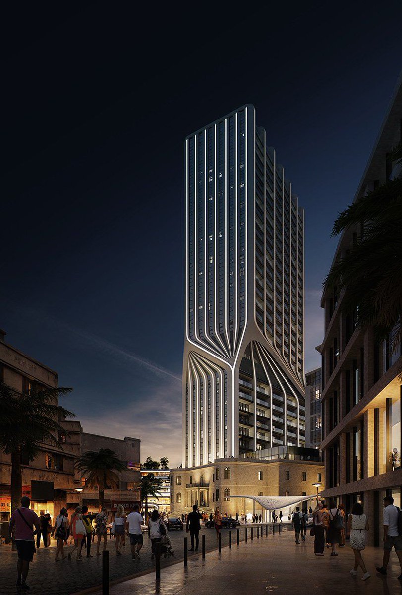 maximaxoo's tweet image. #Future #Design: #MercuryTower in #Malta is aligned at street level and rotated to present views of the Mediterranean Sea in the upper floors
► designboom.com/architecture/z… via @DesignBoom