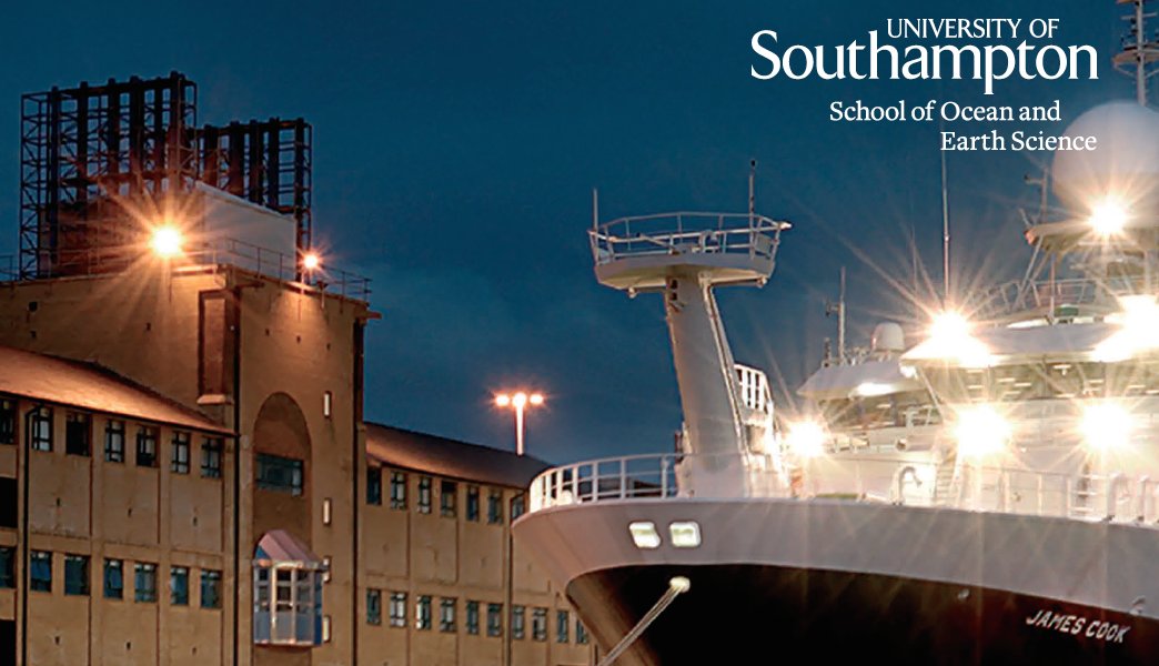 Happy 20th birthday <a href="/OceanEarthUoS/">OceanEarthUniSoton</a> formed in August 1998 by the merger of Oceanography &amp; Geology Departments <a href="/unisouthampton/">University of Southampton</a>