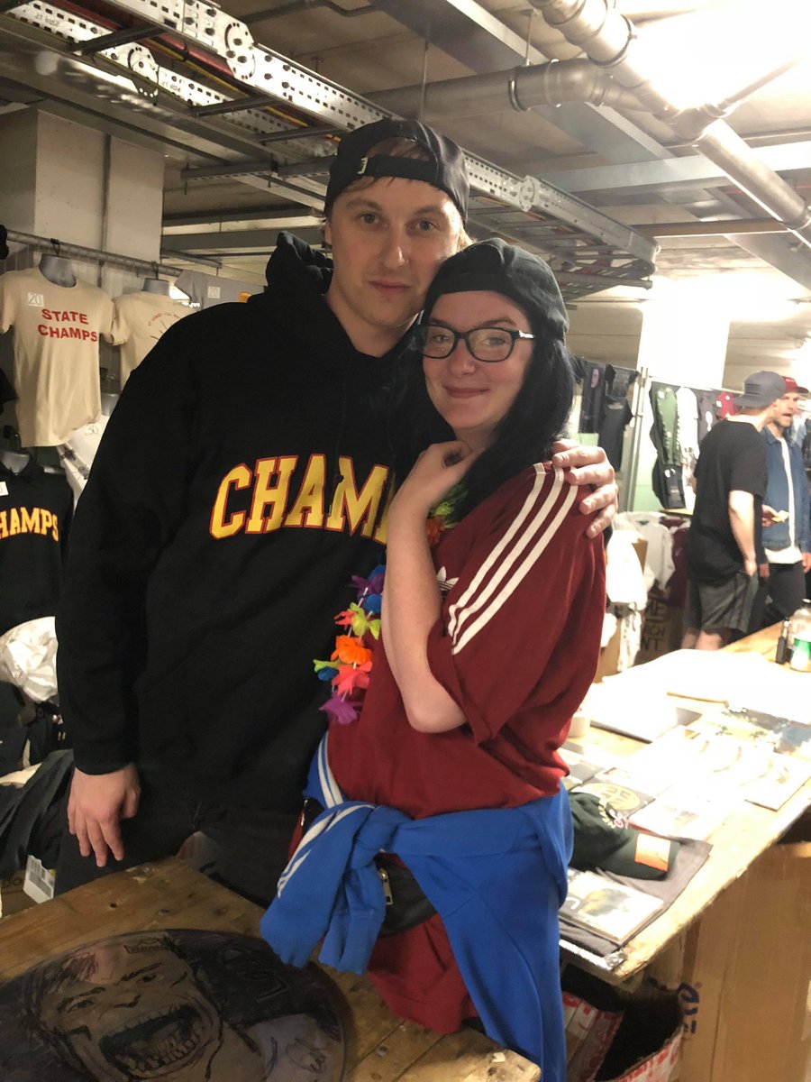 stat3champz's tweet photo. I finally met my idol!! @dereksteez @State_Champs https://t.co/luMEVGKmjb