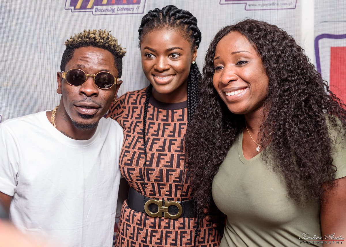 shattawalegh's tweet photo. The Reign Album media tour is on. Thank you @Naa_Ashorkor &amp; @Joy997FM for having me.

#champioooon #Zylofon #bossbaker #SM #Storm #SolashEnt #Asuoden #LBE #ZYLOFONMUSIC #ZYLOFONMEDIA #SM #ZYLOFONSHATTAS #NAMMISSION #SMDIVAS #TheReignAlbum https://t.co/G0nhKn6rm6