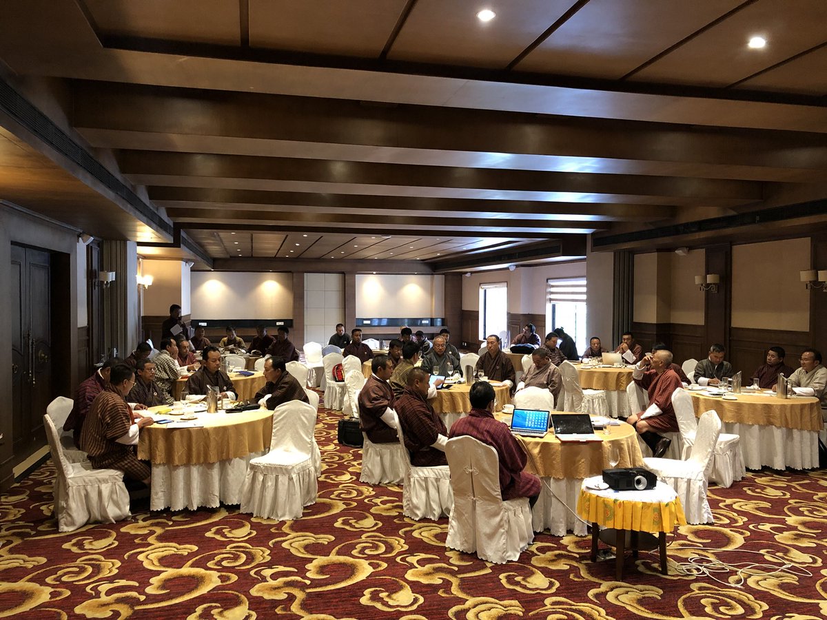 tsheringtobgay's tweet photo. With fellow candidates, finalizing our manifesto. https://t.co/c1Y83MFffC