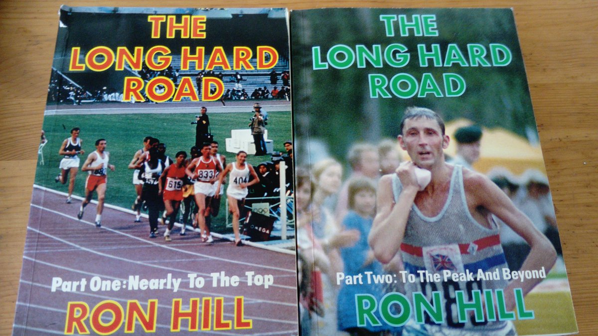 Probably the world's best record of an athlete's ups and downs. If perseverance was ever personified it would be Ron Hill.