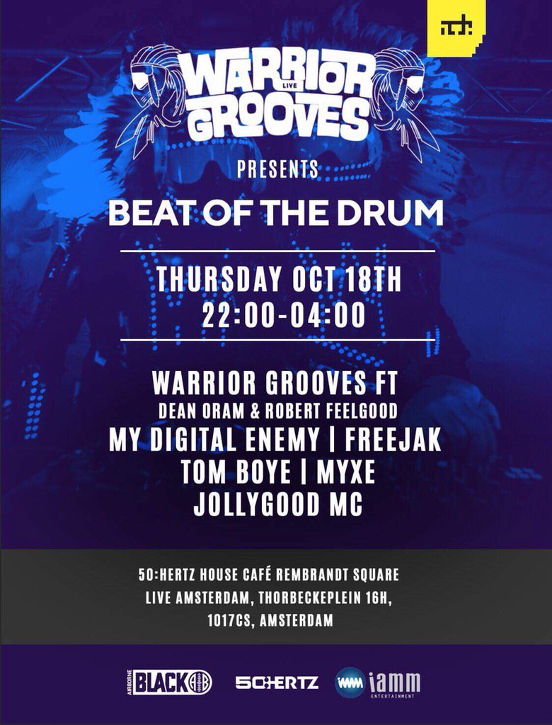 WarriorGrooves's tweet photo. Ade Amsterdam 2018 we cant wait ✊🏻✊🏻 https://t.co/bSHVUYgq89