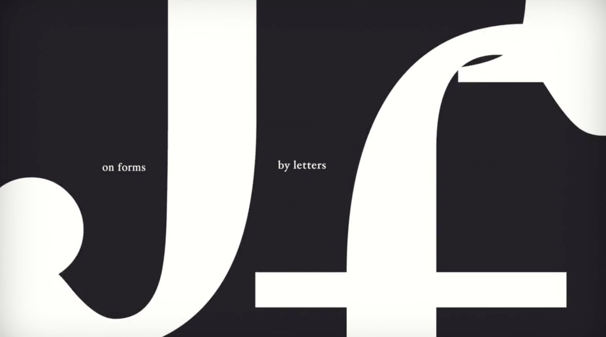 typeroom_eu's tweet image. Sunday screening: From paper to screen, the evolution of typography explained
ow.ly/Nhxg30leD6Z

#FromPaperToScreen #Typography #Documentary #Typesetting