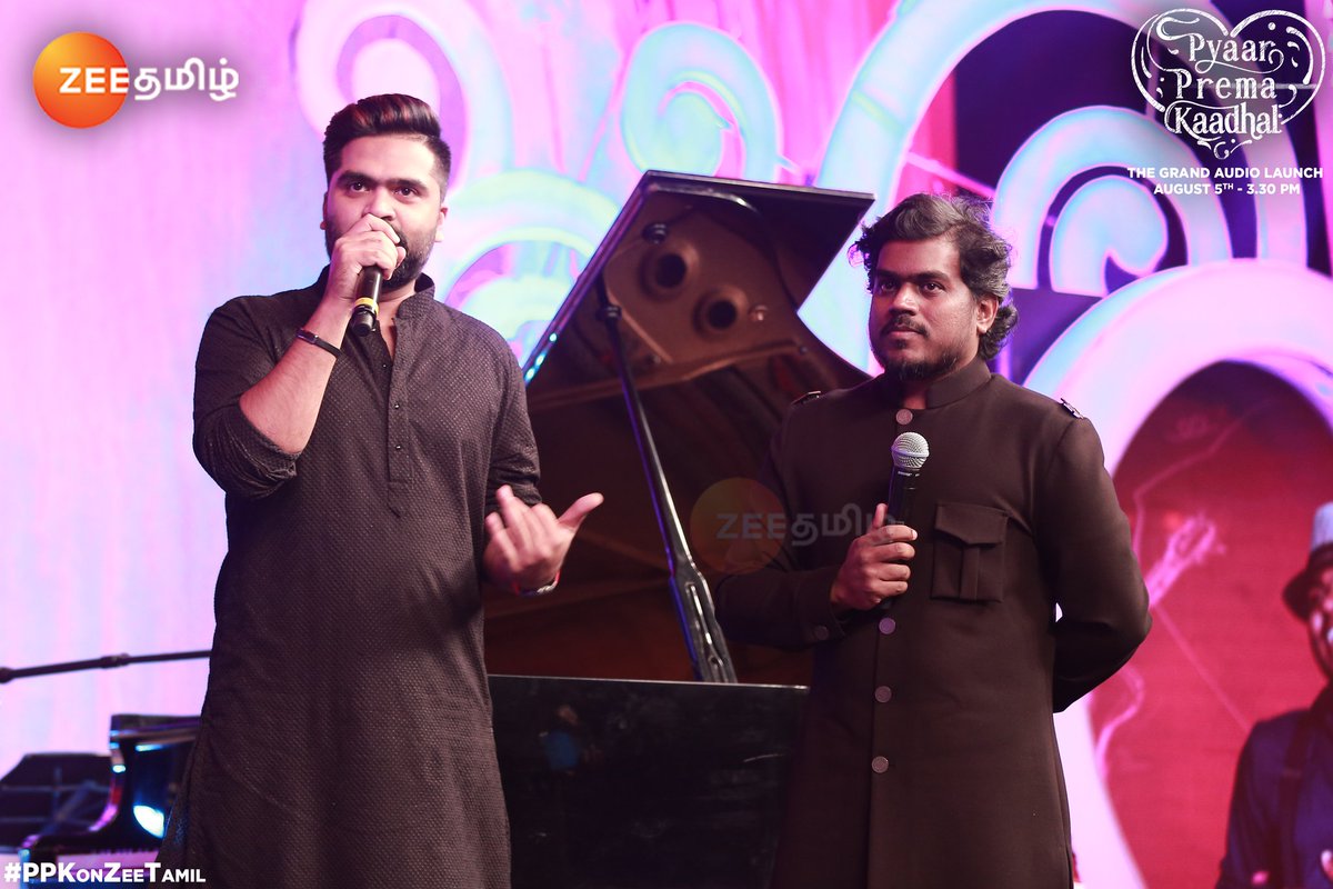 STR_360's tweet photo. Thalaivan #STR clicks at #PyaarPremaKaadhal Audio Launch !!! #Simbu @thisisysr #PPKAudioLaunch https://t.co/IYQaWnX312