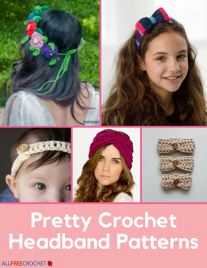 AllFreeCrochet's tweet photo. Bad hair days don't stand a chance against these adorable crochet headbands. They'll tie together your look in an instant! You'll find endless options here: https://t.co/VgxhF1fCtq https://t.co/pJgWKVRg3h