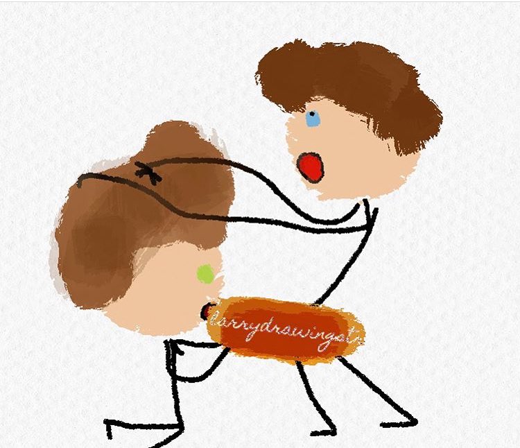 ALLAHIM EŞWÖDPWÖSPWÖDLWLS 
*bu çizimler instagramda @larrydrawingstr adlı hesaptadır. En sevdiğim yazar hanımın hesabıdır sad post dahil bebekli ve komik çizimleri var bir göz atın derim 🌸💗