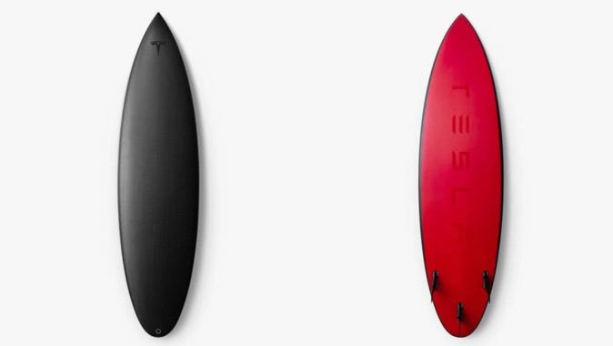 Solusync's tweet photo. ¿De qué sirve una marca poderosa? #TeslaSurfboard: el último invento de #ElonMusk a 1.500 euros agotado en 24 horas. #Tesla #Brands https://t.co/efBLUGAfDX