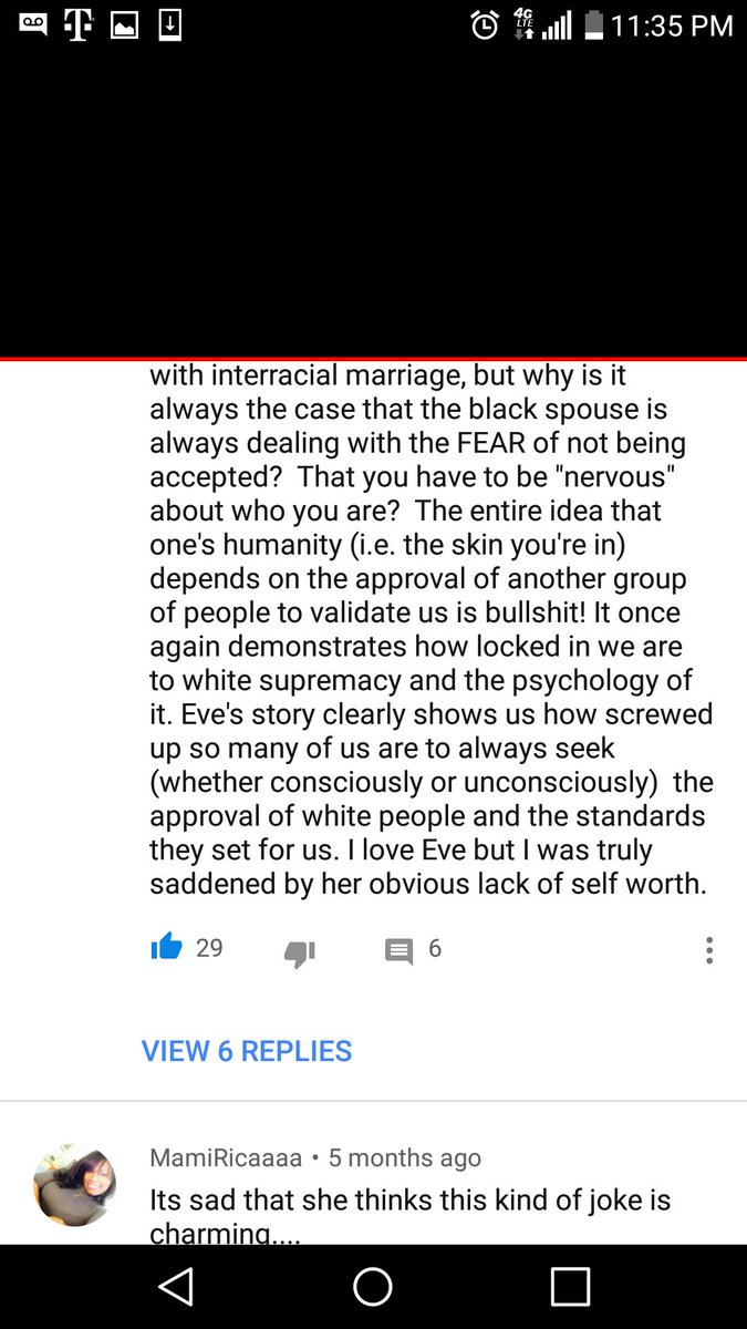 MazingStar's tweet photo. @TheRealEve #Eve 
I 💓 Eve, but this was the #truth concerning when she met her husband #Maximillion's parents. #racism is not a joke. It's not funny. https://t.co/6KJDCBnIKd