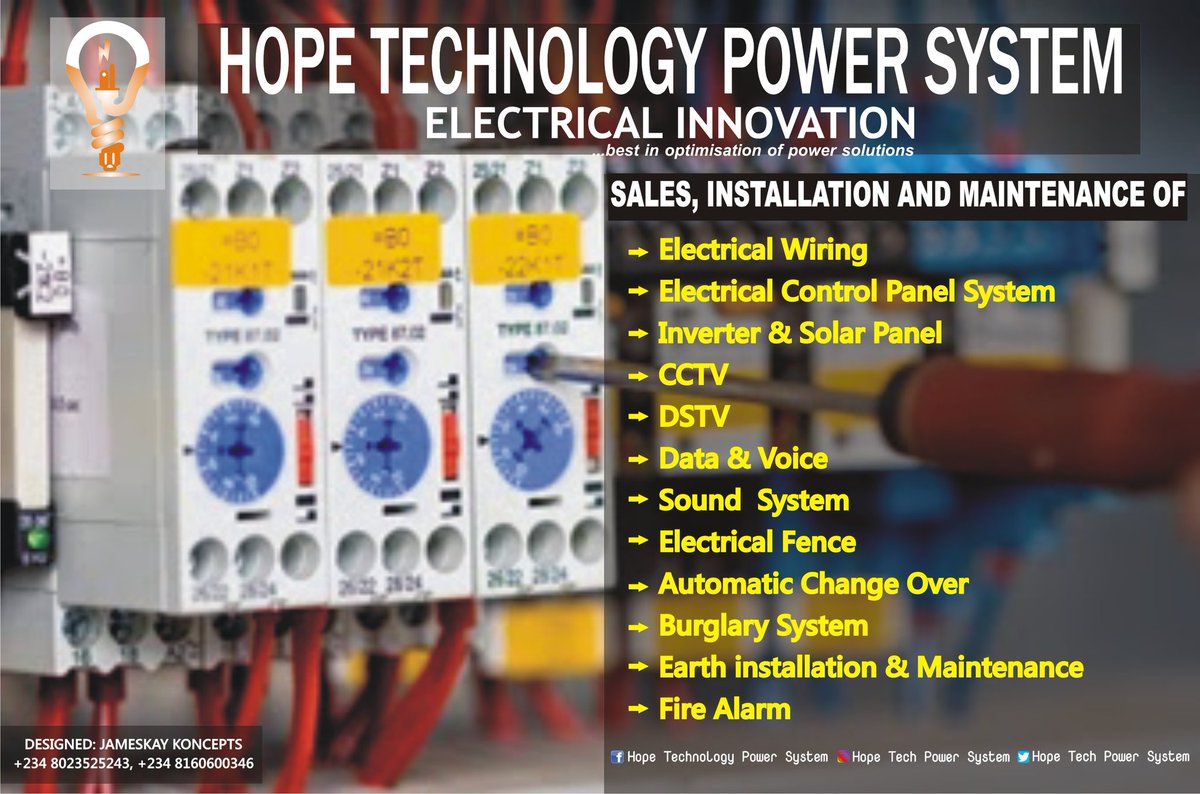 SystemHope's tweet image. Simply d best in optimization of power solution.
