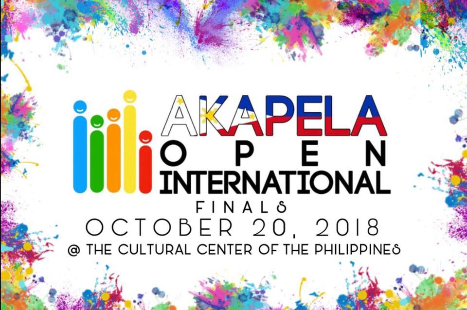 ryancayabyab's tweet photo. Ready when you are. Log on to https://t.co/LaSFt9sqey prepare your videos acagroups! Portals to open soon for the 1st level auditions of Akapela Open International. Deadline is on Aug. 31, 2018. https://t.co/EWxyIGDmPn