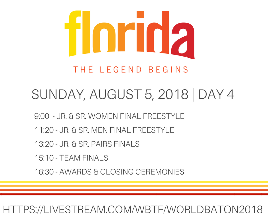 World Baton 2018 tweet media