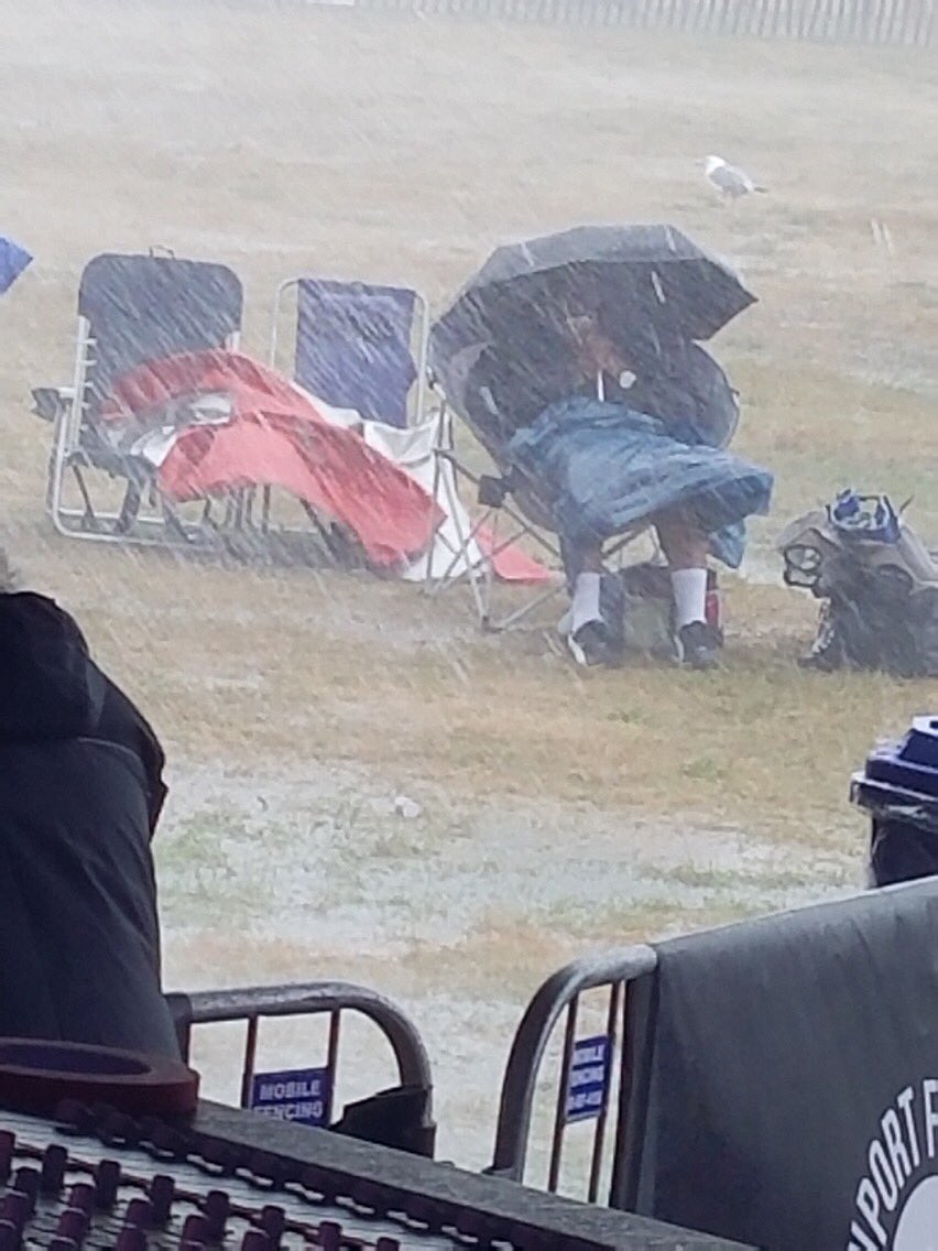 One of many highly committed audience members at our set yesterday with <a href="/LouisColeMusic/">Louis Cole</a> at the Newport Jazz Festival.  Photo credit: <a href="/joshroseman/">Josh Roseman</a>