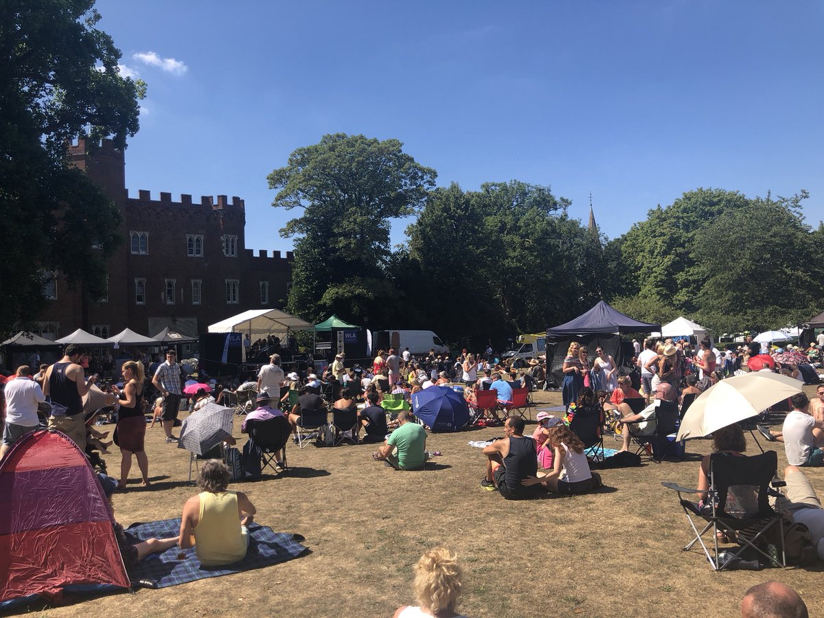 Beautiful day at <a href="/hertfordcastle/">Hertford Castle</a> let’s rock the castle!! #events #security #sunnysundays