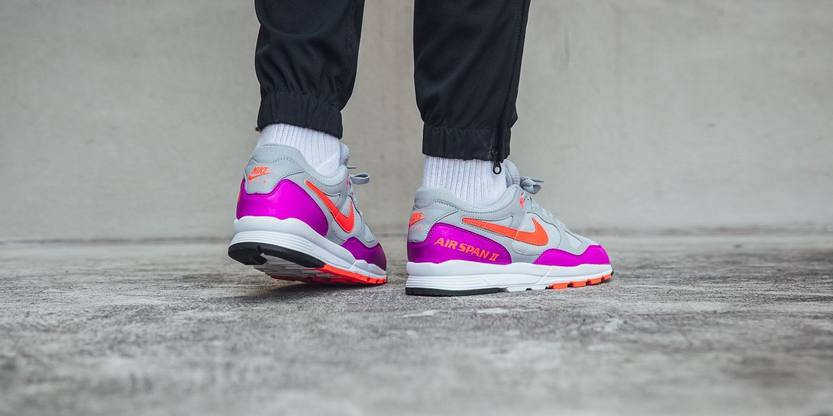 nike air span ii wolf grey