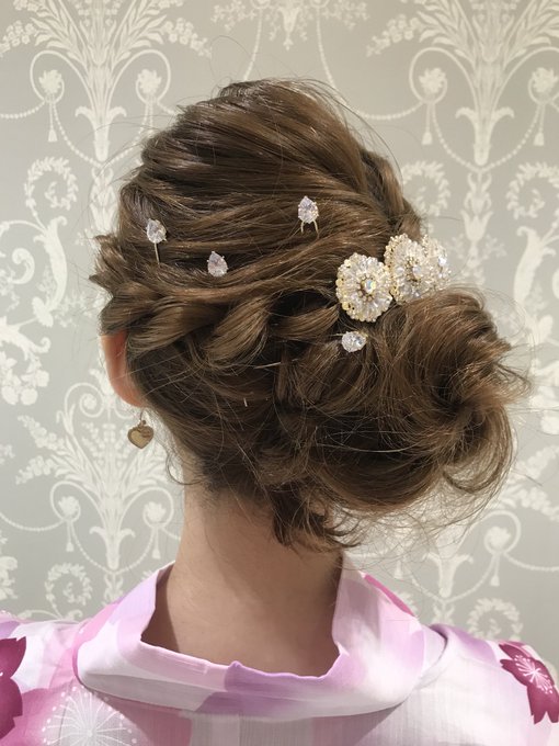 浴衣ヘアアレンジのtwitterイラスト検索結果 古い順