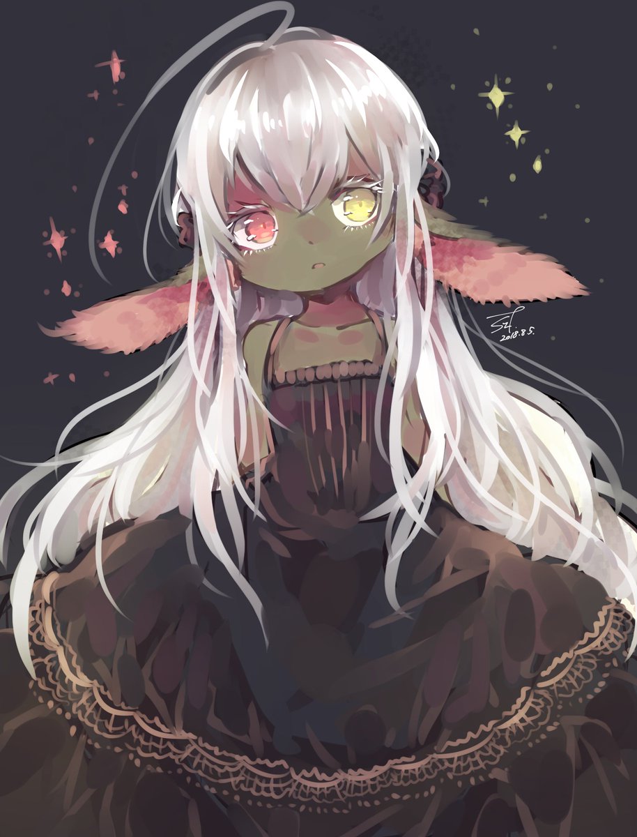 足江 در توییتر 獣耳版深夜のお絵描き60分一本勝負 うさぎ耳週間