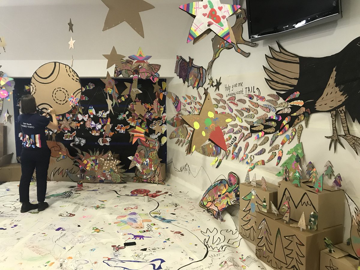 Having a lush day at the <a href="/getnorth2018/">Great Exhibition of the North 2018</a> Family Expo - it’s on till 4pm at St James Park and totally free! Well done Exhibition team - another big success judging by the buzz and happy faces in here!