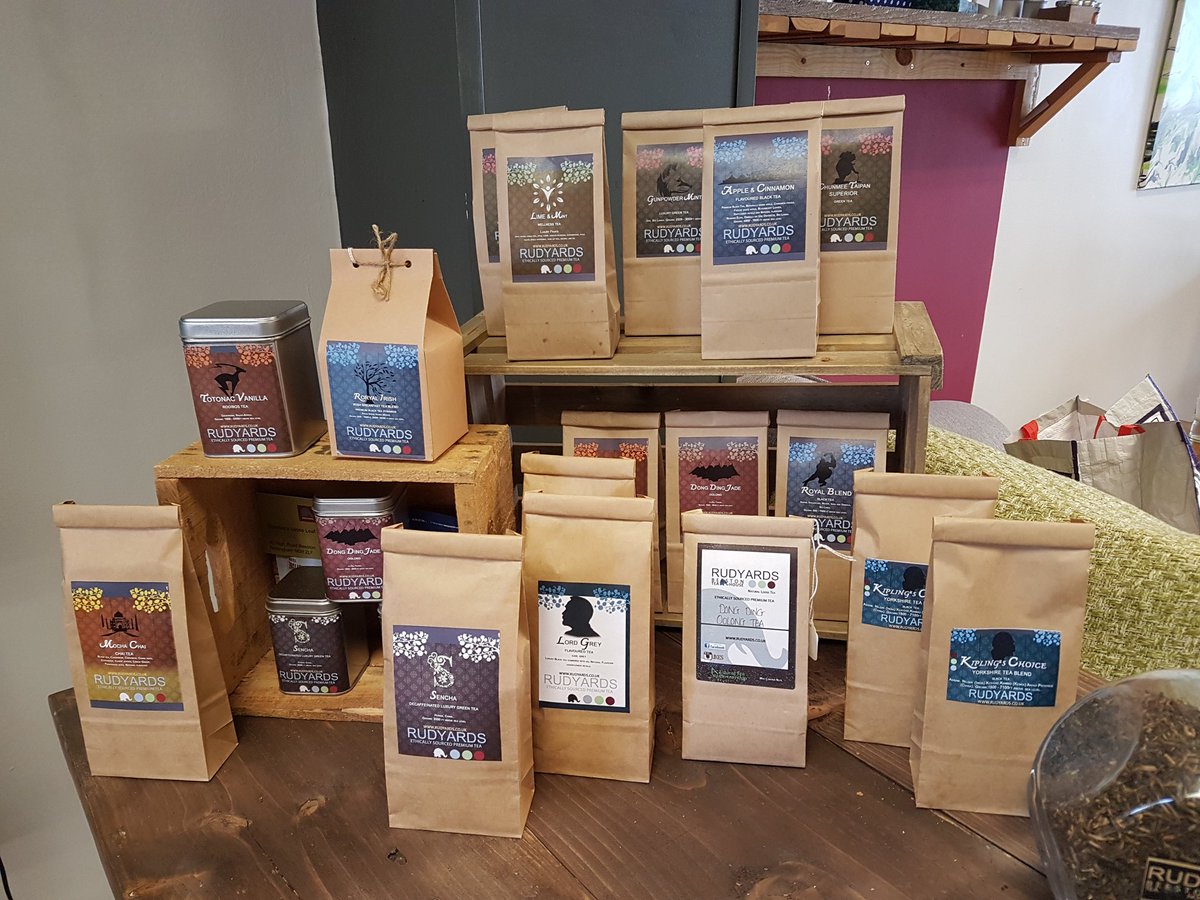 We have just finished bagging up several teas. Why not pick up your fav tea, here at Rudyards. @LetsGoToBeeston <a href="/VisitNotts/">Visit Nottinghamshire</a> @ng9online #Nottingham