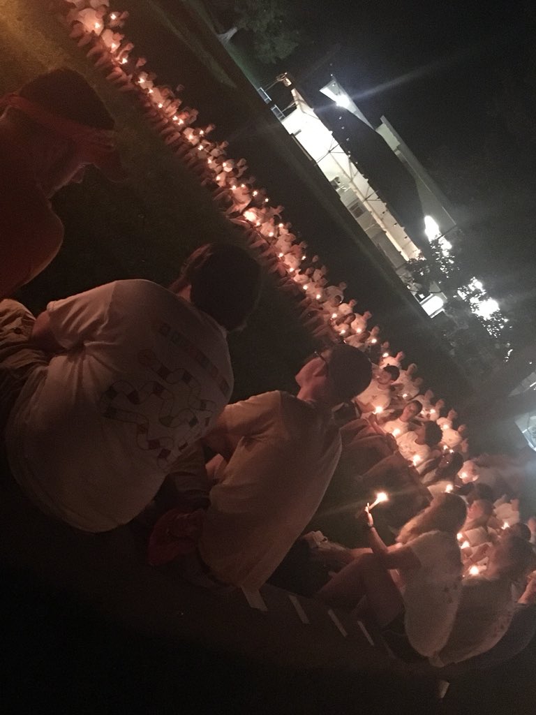 Great time with staff at Camp Rocky Top! So thankful to witness the team building and traditions that make the RA experience so special! #RAlife