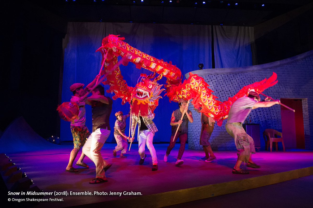 osfashland's tweet photo. Happy opening, team #SnowInMidsummerOSF! #BreakLegs #NewPlay #ParityRaid https://t.co/TrMSYeUAsR
And just like that, we're back in full repertory swing. Ten plays in three theatres. Whew! #LifeInRep #OSF2018 https://t.co/GOXARvujl2