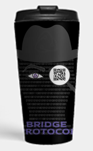 CryptoDeity's tweet image. &quot;Look Deep&quot;
Here is our latest design for the #BridgeProtocol  T-Shirt  #Competition.  $Toll
#Toll   
@BridgeProtocol