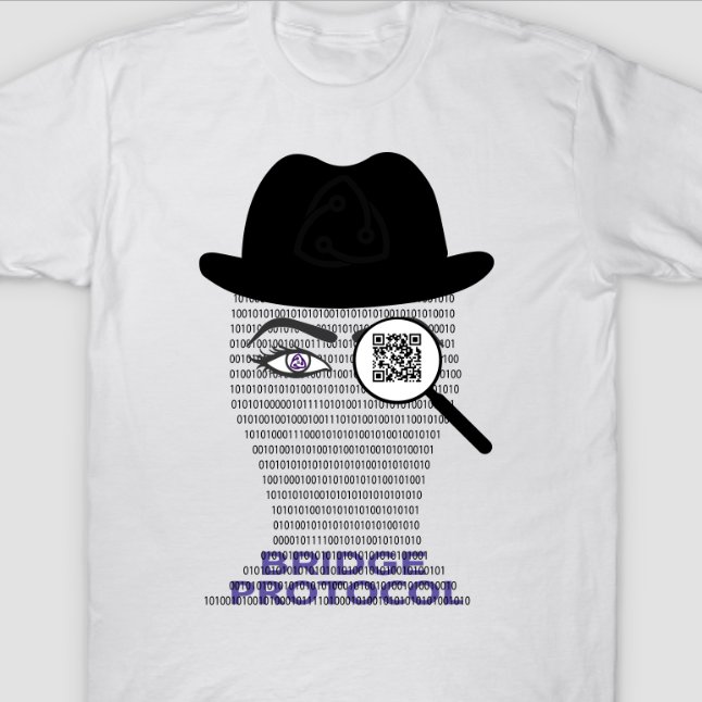 CryptoDeity's tweet image. &quot;Look Deep&quot;
Here is our latest design for the #BridgeProtocol  T-Shirt  #Competition.  $Toll
#Toll   
@BridgeProtocol