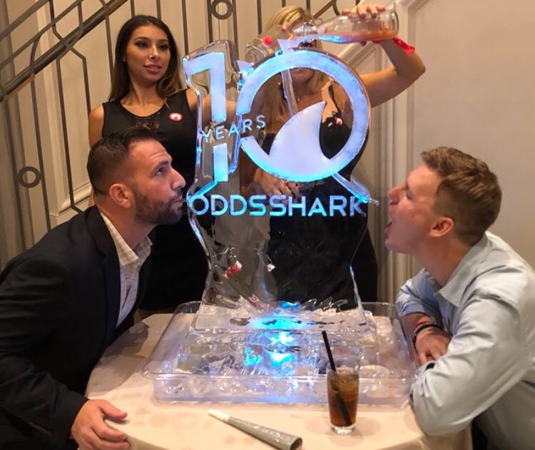 spreadinvestor's tweet image. .@OddsShark’s 10th anniversary did not disappoint. Great few days off w some of the best in the industry.  Excited to get back and get ready for football season now. 

#OSx10 
@spshoot