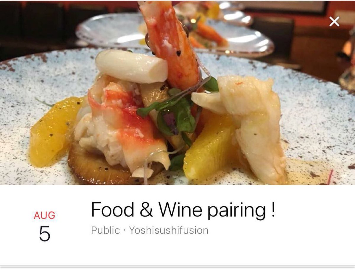 Yoshisushicove's tweet photo. We will be open regular hours for lunch 10:30 - 2:30, but we will be CLOSED tonight for the food and wine pairing !
Happy Sunday . #eathsv #dinehsv #foodandwinepairings #sushifusion #hamptoncove #huntsvilleal #huntsvillefoodies #huntsvillealabama #ihearthsv https://t.co/pBk26egznm