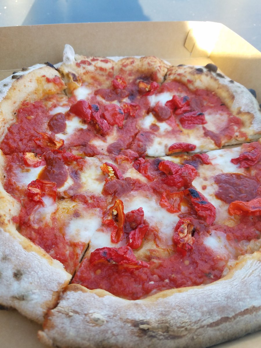 These Pizza of Doom. So good. #stageofdoom #pdxhotsauceexpo