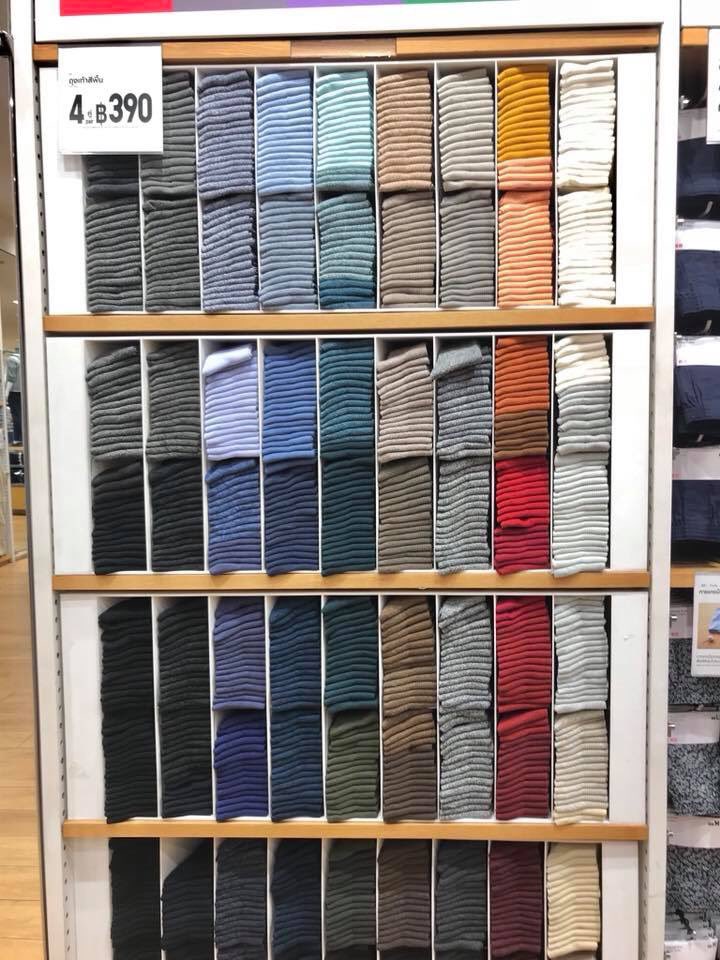 shopshopbynm_'s tweet photo. สีดีมาก 4 คู่ 390฿ สนใจสั่งได้ค่าาาา 💘🌈 #รับหิ้ว #ฝากหิ้ว #ถุงเท้า #ของดีบอกต่อ #ของมันต้องมี #ของแท้ #ถูกและดีบอกต่อ #ของมันต้องมี #uniqlo #uniqlothailand #ถูกบอกต่อ #ของดีบอกต่อ #เครื่องสำอาง #ลิปสติก https://t.co/YOg768NiZj
