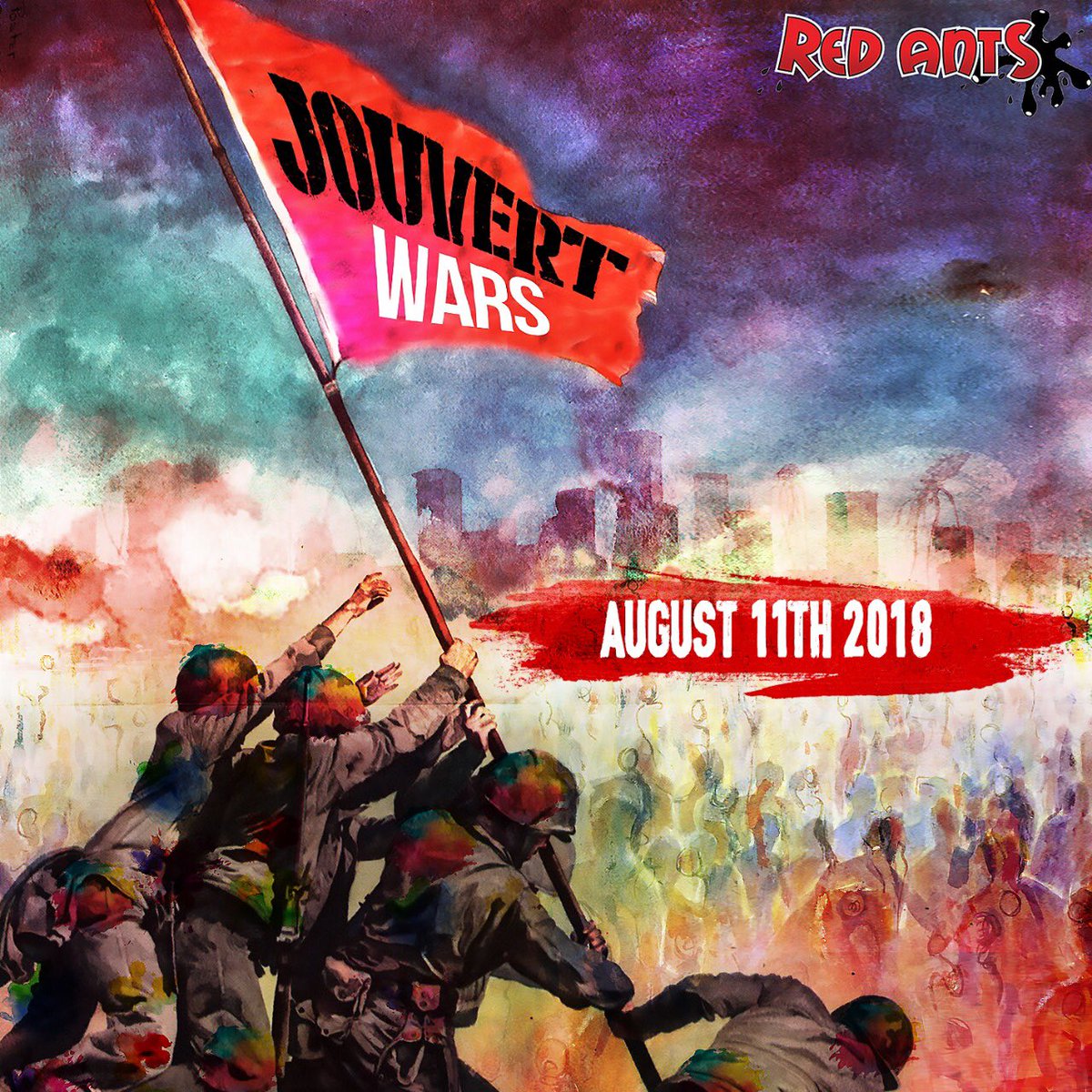No comp No pump?
You’re in luck!
We have 2 comps to giveaway to Jouvert Wars 2018 🎨 
How to enter? 
1) Follow us on Twitter
2) Retweet or Like this Tweet

It’s that simple! 🏆
1 winner from Retweets 🔁
1 winner from Likes ❤️
So do both to increase your chances!
Good luck! 🍀