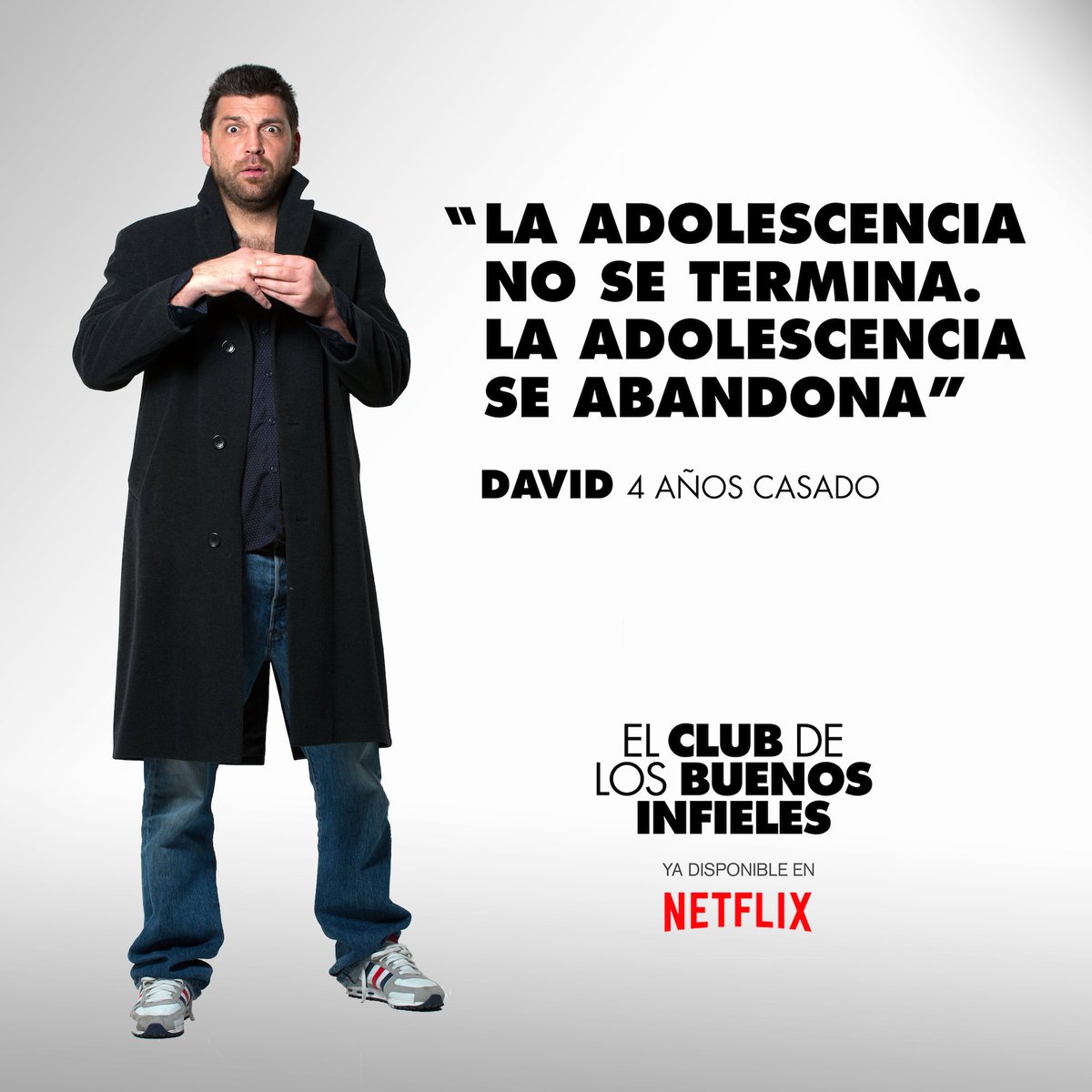 buenosinfieles's tweet photo. Esta es la historia de CARLOS, un inocente de guante blanco, de DAVID, un Peter Pan adolescente y de JORDI, el único miembro del club que no sabe que está en un club. (1/2)

El Club de los Buenos Infieles ya en @NetflixES 

#Netflix #Netflixmovie #Netflixmovies #Comedy #comedia https://t.co/fSJoT9j23c