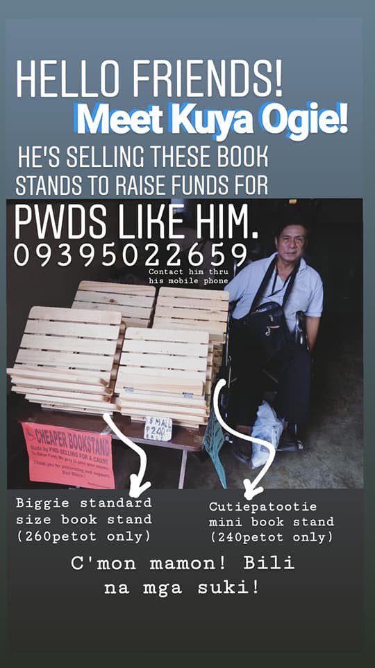 HAZELmersa's tweet photo. This is a post worth tweeting!! All grabbed from Katrina Ongoco’s Facebook page. 

To all students, kahit Law, med or others pa yan, this is a purchase I’m sure you wouldn’t mind making. Let’s help this hardworking man! Saludo po kami sa iyo, Kuya! ❤️ https://t.co/zBZEXBKLsv