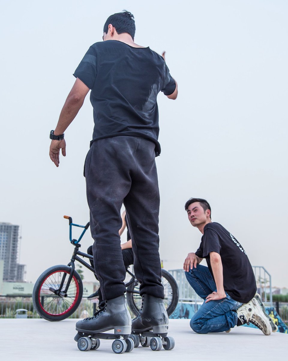 Rolldxb's tweet photo. Different type of wheels one goal… FUNNNNN TIME 

#RollWithDXB #YouCanRollWithDXB #Riedellroller #DopeStuffAreComingSoon #ifYouCanDoItiCanDoIt https://t.co/6QcUAaErsc
