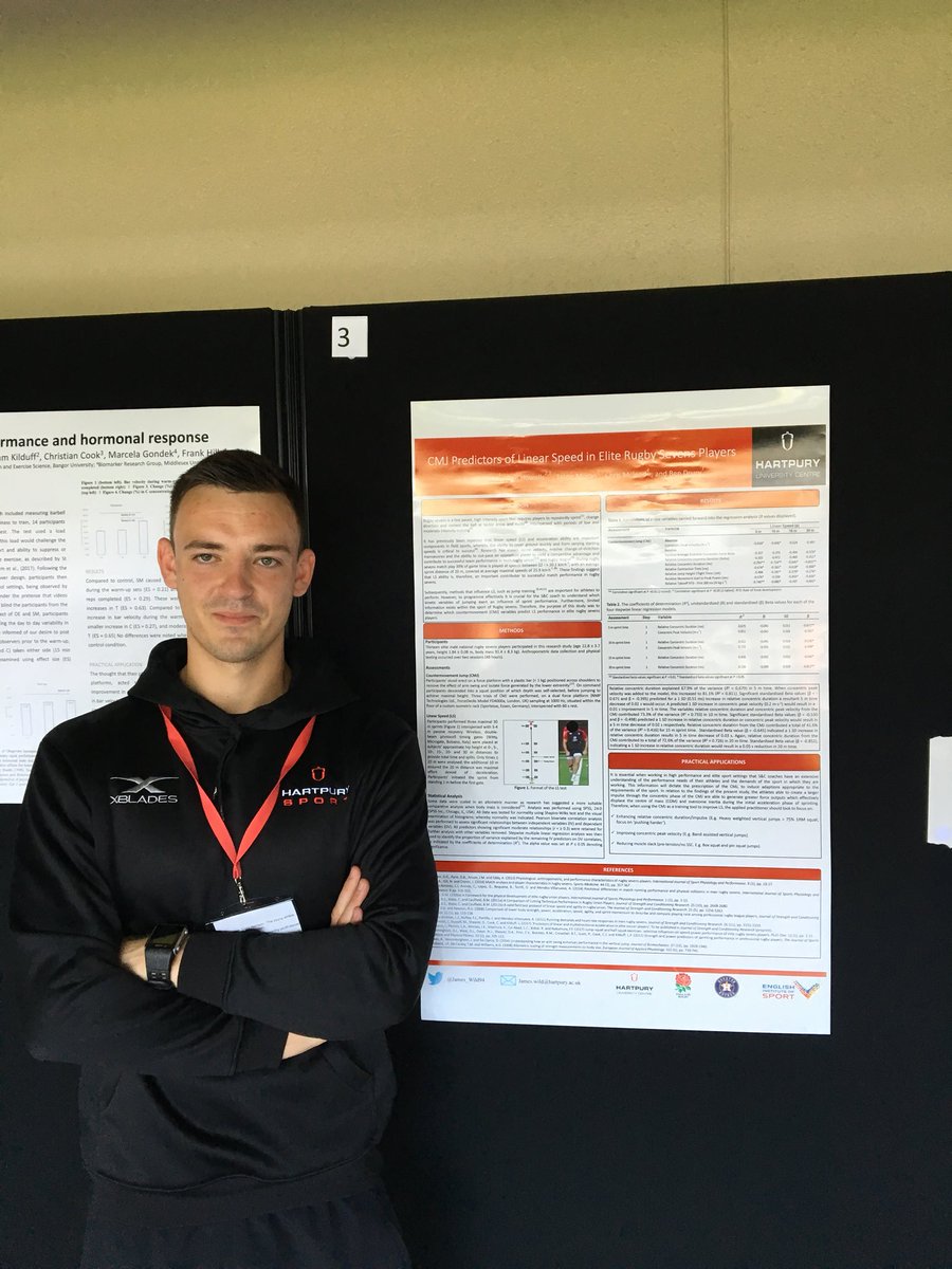 James_Wild94's tweet photo. Fantastic weekend at my first @UKSCA conference. Some incredibly insightful presentations by practitioners I have followed throughout my S&amp;C journey. Privileged to have had the opportunity to present my undergrad research findings at such a quality event. https://t.co/5zs21XNIkC