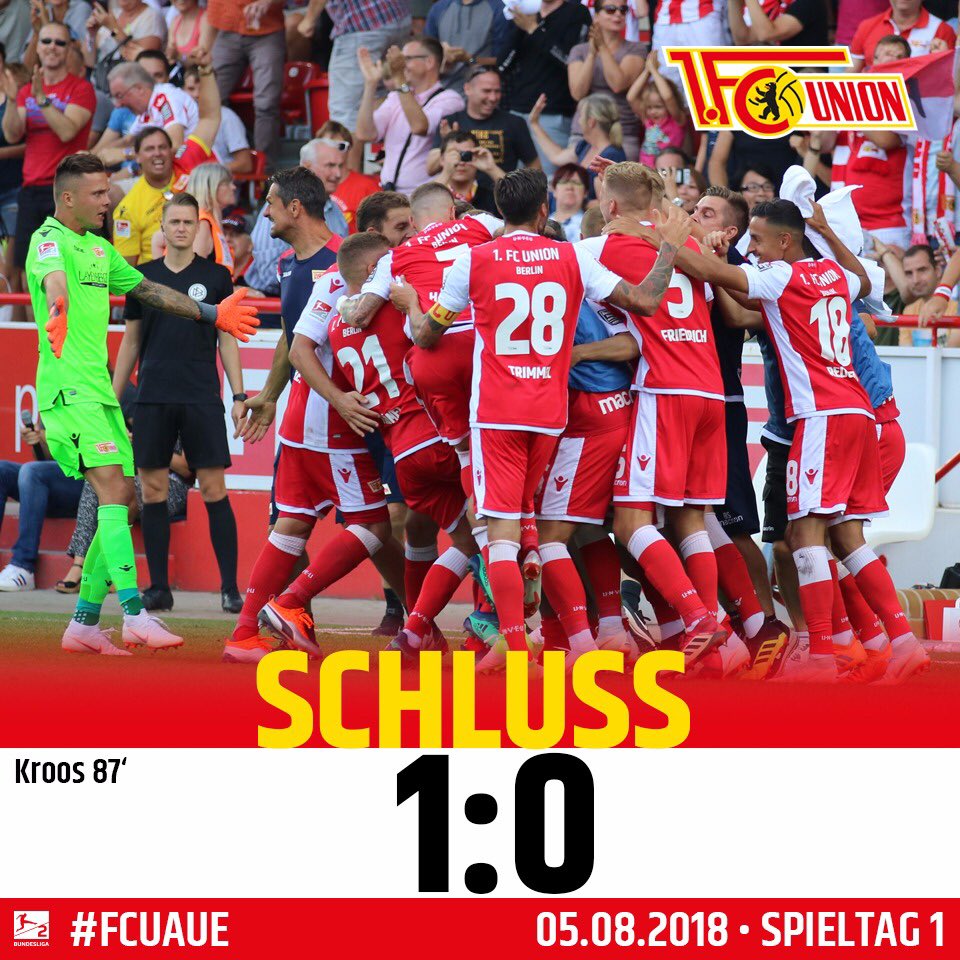 1. FC Union Berlin on Twitter: "90.+4| Schlusspfiff ...