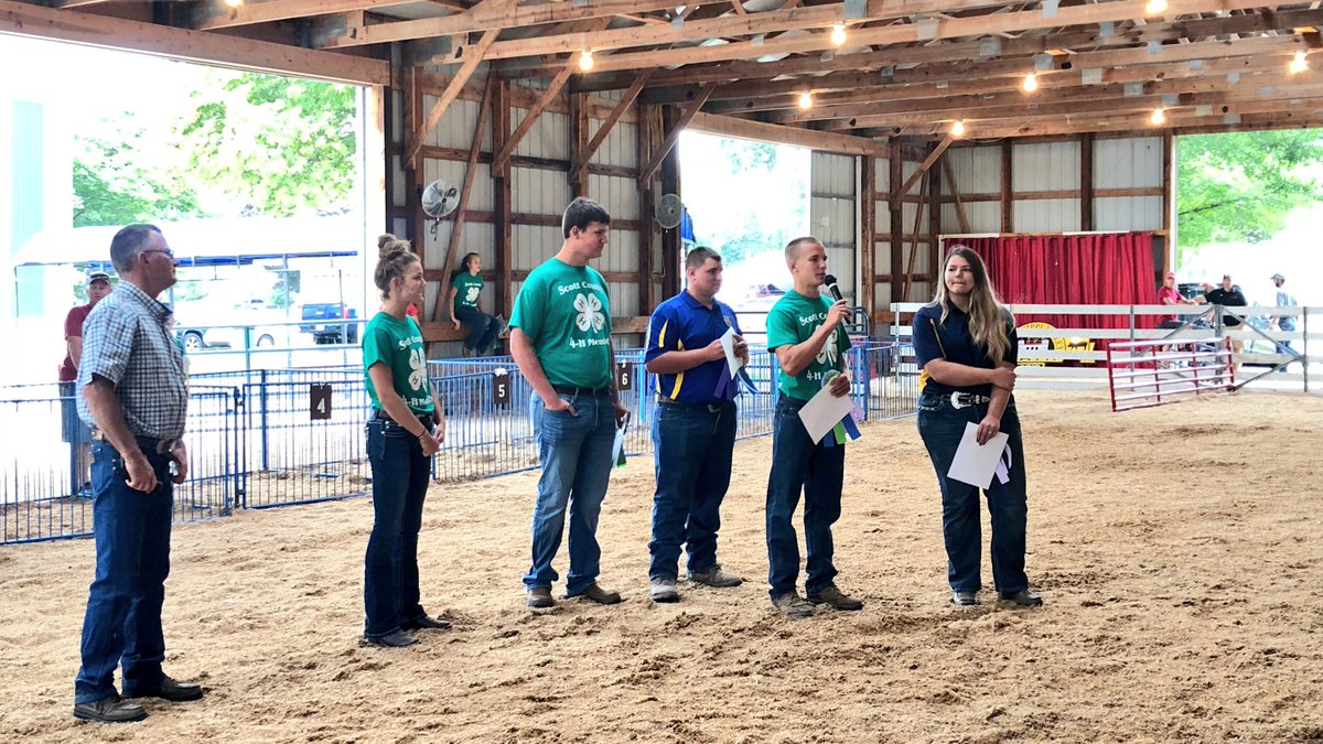 Saluting our seniors at the <a href="/mvfair/">MVFair</a> ribbon auction! Many years of success in the ring.