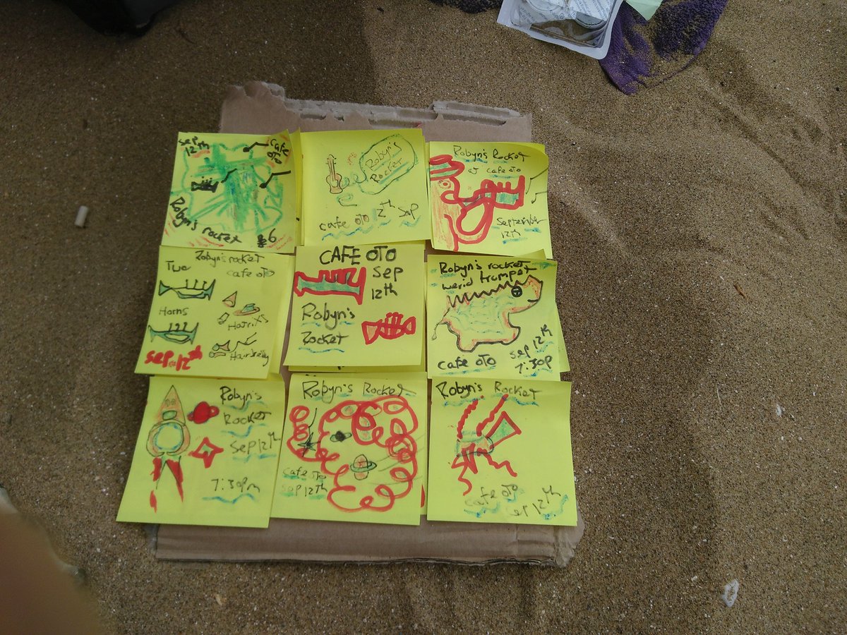andydiagram's tweet photo. Making home made flyers in the sand at #ContraPop festival #Ramsgate with @robyn_steward for Robyn's Rocket @cafeoto on Sept 12th
https://t.co/XzcwbsEUFi https://t.co/UibkbZ0DKf
