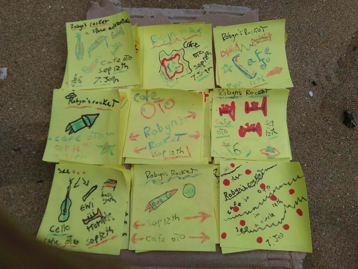 andydiagram's tweet photo. Making home made flyers in the sand at #ContraPop festival #Ramsgate with @robyn_steward for Robyn's Rocket @cafeoto on Sept 12th
https://t.co/XzcwbsEUFi https://t.co/UibkbZ0DKf