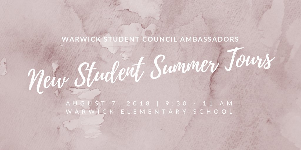 Warwick Elementary School CBSD (@cbwarwickelem) on Twitter photo 