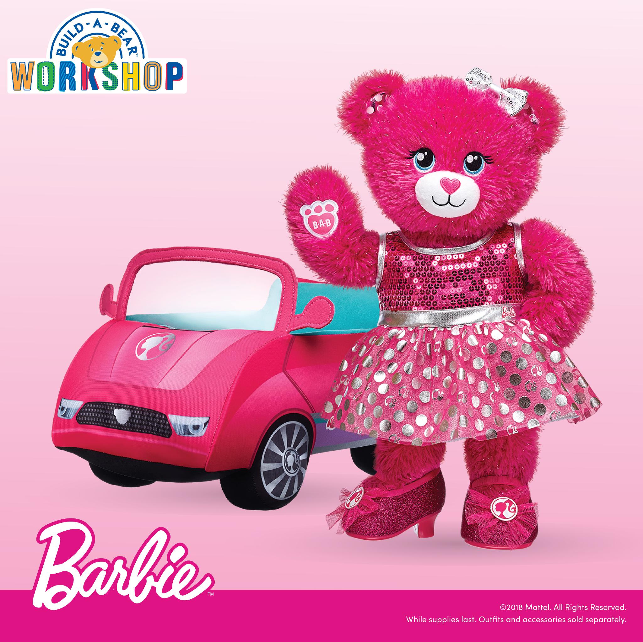 Barbie, Build-A-Bear partnership gives fans chance for plush keepsake