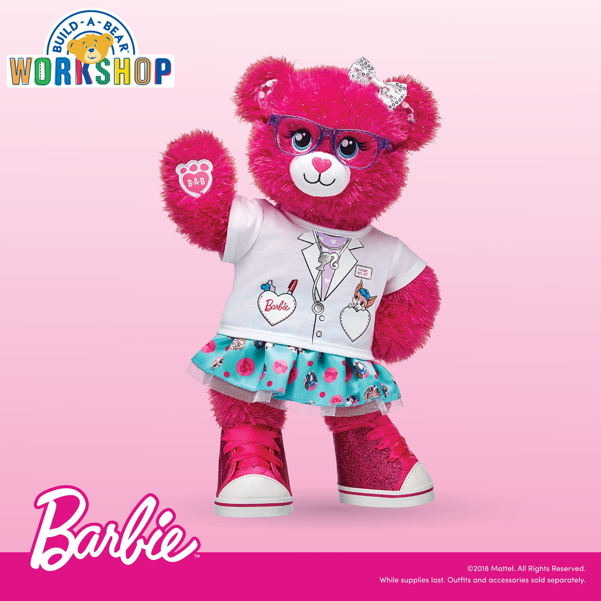 build a bear barbie bear