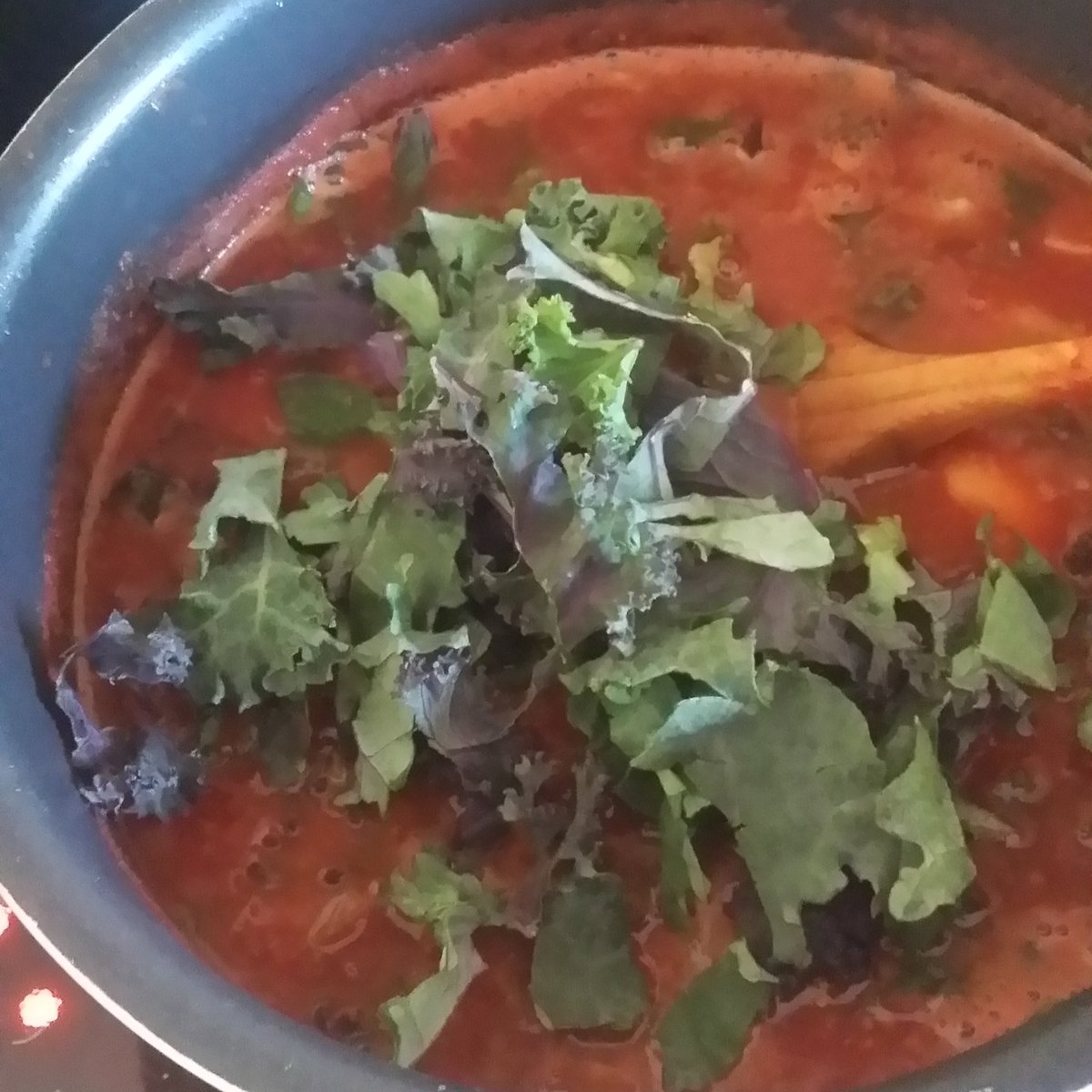 fatofffiton's tweet photo. Lunch for #Monday all ready really tasty Tuscan Bean Soup with rainbow #Kale it's super healthy #healthy #fit #tasty #weightloss #results #fast @fatofffiton #motivation #workout #fitness #gym #exercise #fitbodybuilding #mma #crossfit #SpreadTheWord https://t.co/kZktfUPbFu
