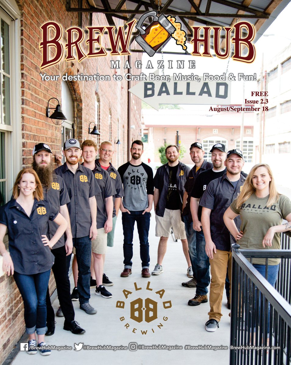 findyourhub's tweet photo. Brew Hub Magazine Cover Article!
https://t.co/WqBLg71Gys https://t.co/ixTPpcldnU
