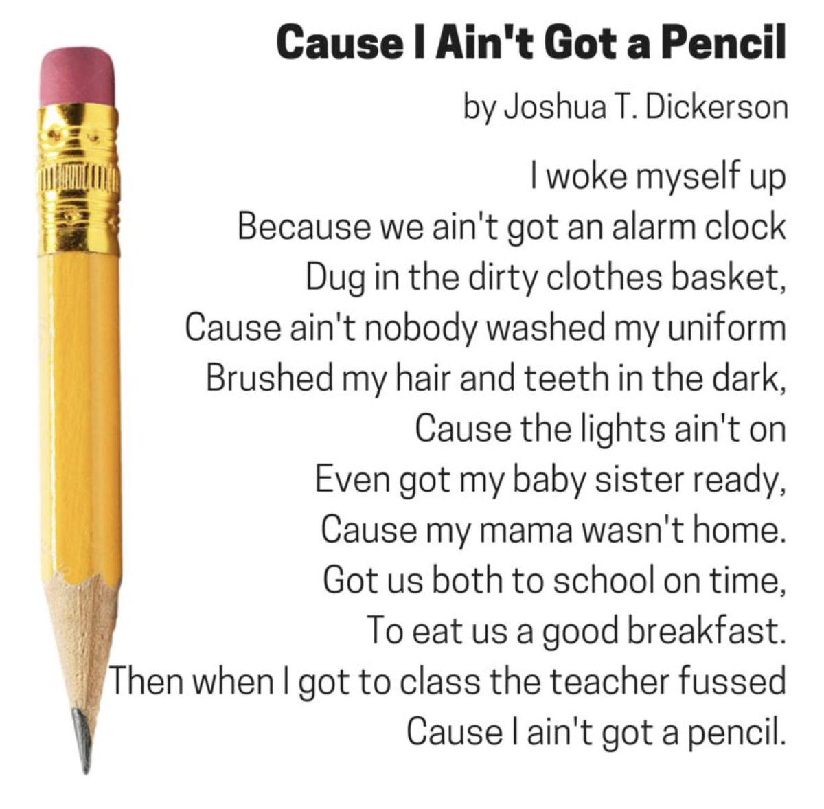 amycrew33's tweet image. Before teaching, I was an investigator with CPS. That experience has shown me that so many times our babies come to school with much more on their plate than we know. Just give them the pencil! ❤️