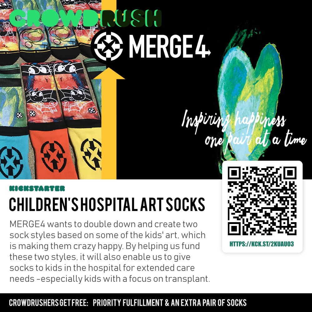 You never knew a pair of socks could do this mucho good! 

Get your pair here: 
kickstarter.com/projects/26830…

#kickstarter #kickstartercampaign #kickstarterproject #funding #crowdfunding #entrepreneur